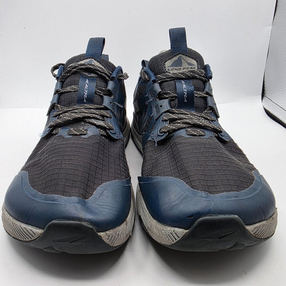 Altra Lone Peak 8 Mens Size 8.5 Blue Trail Running Shoes Camping Hiking Outdoors - Picture 13 of 14